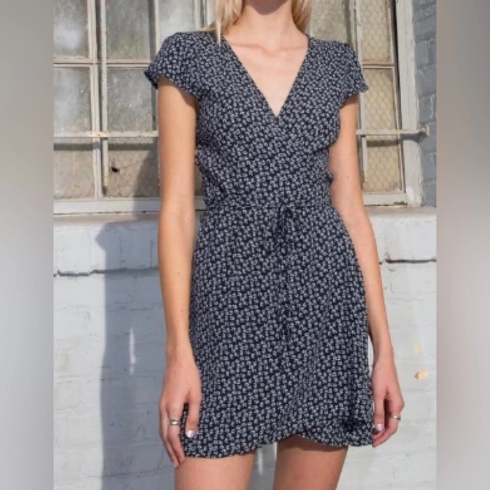 princess polly baby blue dress Always Indigo Floral Dress — From The Hanger
